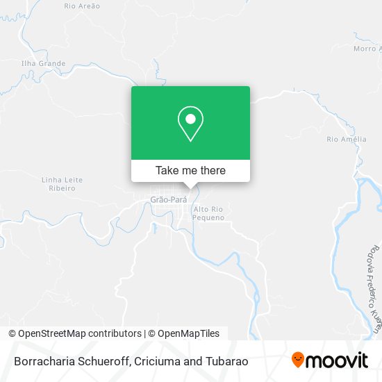 Borracharia Schueroff map