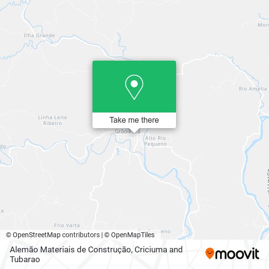Alemão Materiais de Construção map