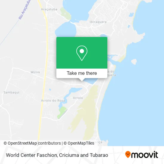 World Center Faschion map