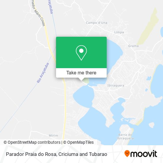 Parador Praia do Rosa map