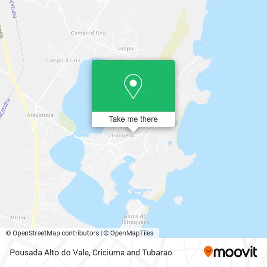 Pousada Alto do Vale map