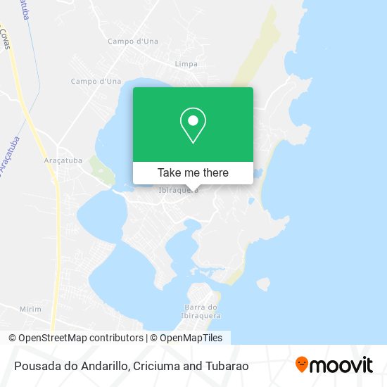 Pousada do Andarillo map