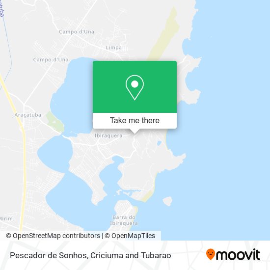 Pescador de Sonhos map