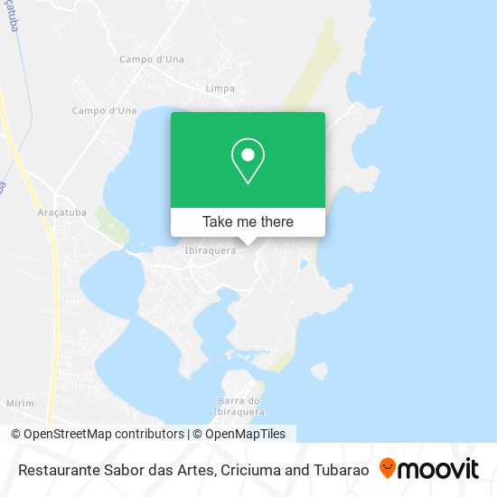 Restaurante Sabor das Artes map
