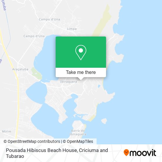 Pousada Hibiscus Beach House map