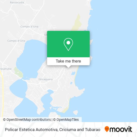 Policar Estetica Automotiva map