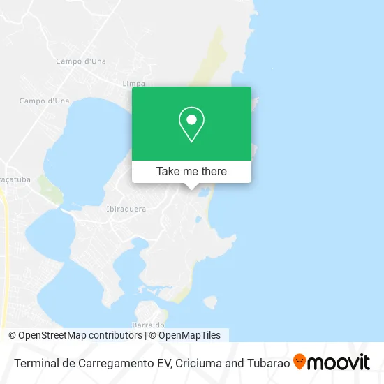 Terminal de Carregamento EV map