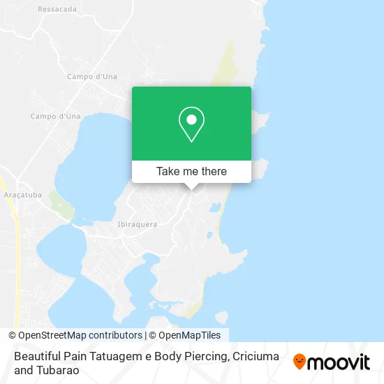 Beautiful Pain Tatuagem e Body Piercing map