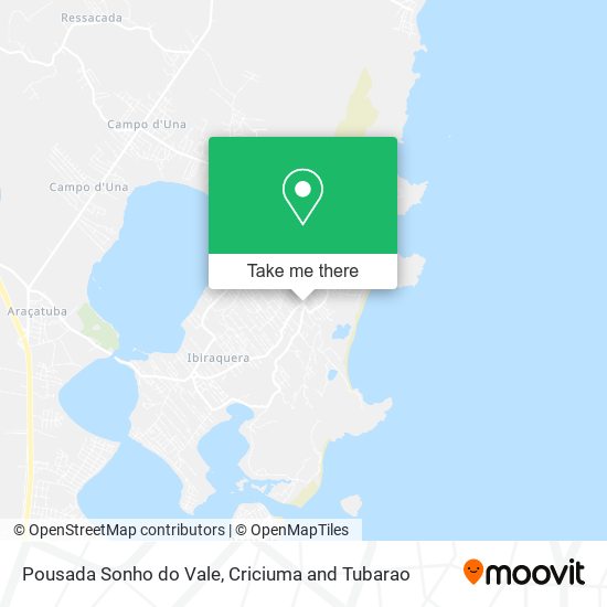 Pousada Sonho do Vale map