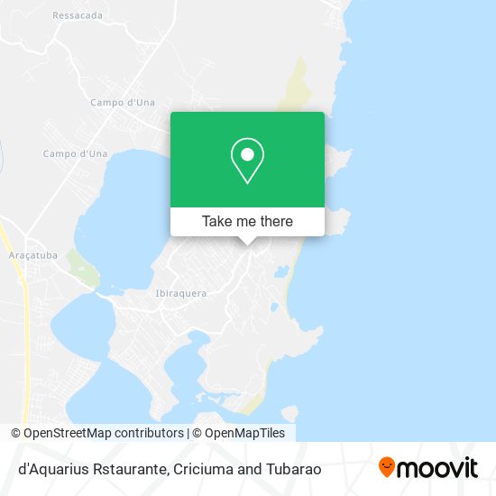 d'Aquarius Rstaurante map
