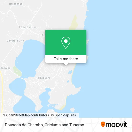 Pousada do Chambo map