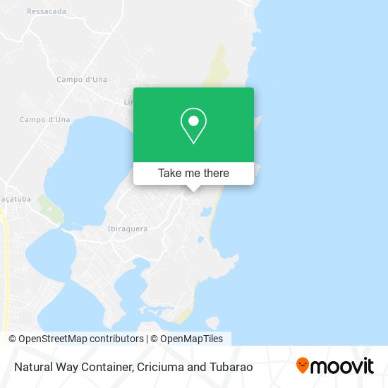 Natural Way Container map