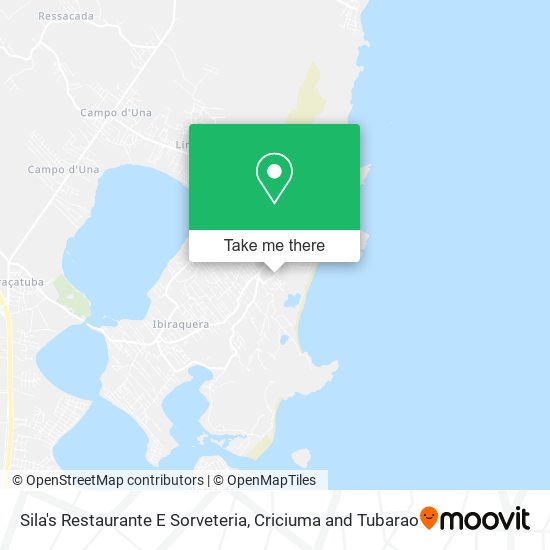 Sila's Restaurante E Sorveteria map