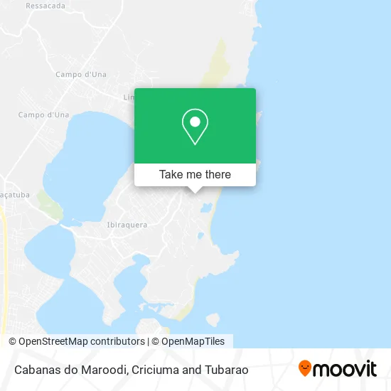 Cabanas do Maroodi map
