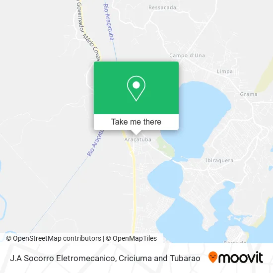 J.A Socorro Eletromecanico map