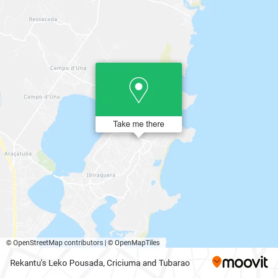 Rekantu's Leko Pousada map