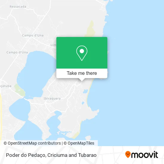Poder do Pedaço map
