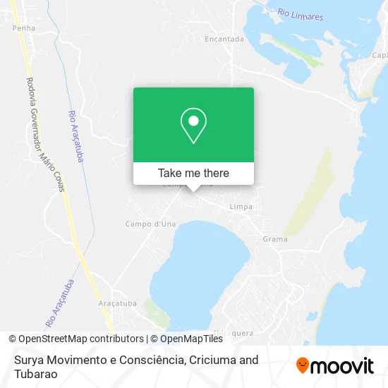 Surya Movimento e Consciência map