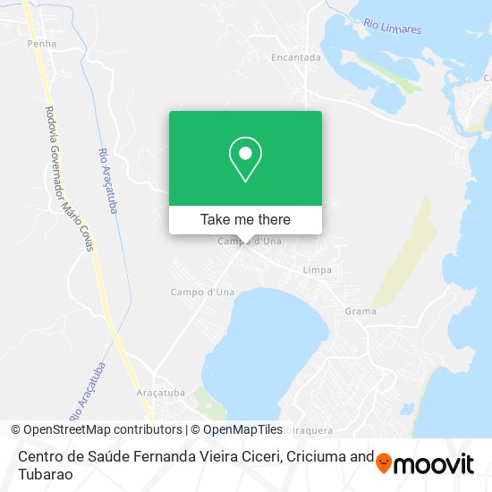 Centro de Saúde Fernanda Vieira Ciceri map