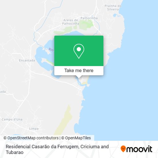 Residencial Casarão da Ferrugem map