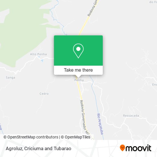 Agroluz map