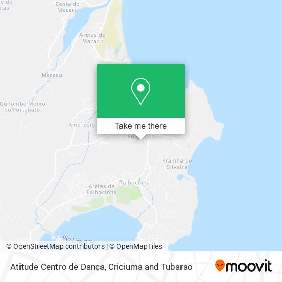 Atitude Centro de Dança map