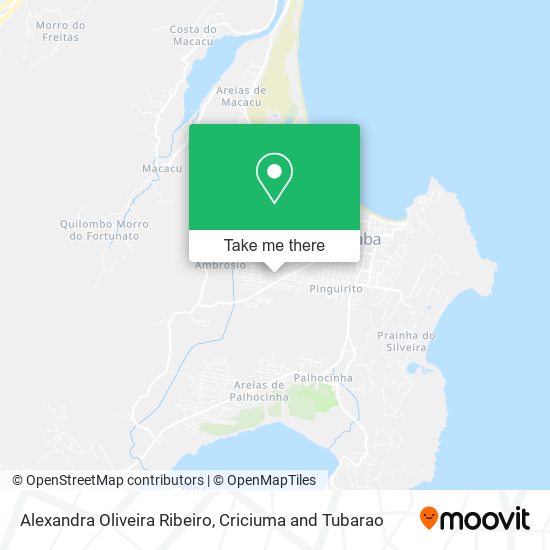 Alexandra Oliveira Ribeiro map