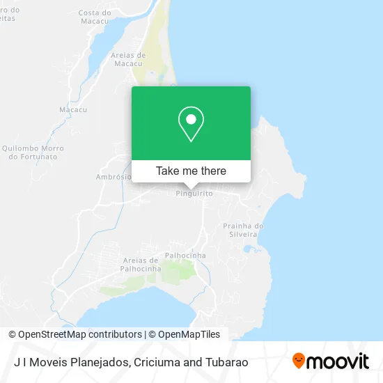 J I Moveis Planejados map