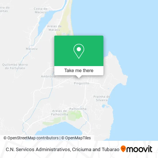 C.N. Servicos Administrativos map