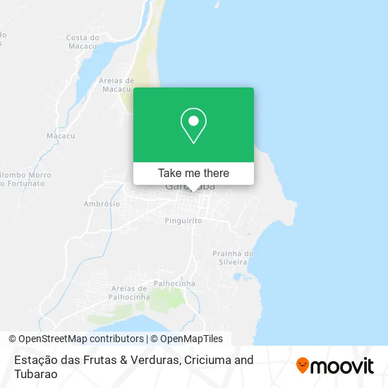 Estação das Frutas & Verduras map
