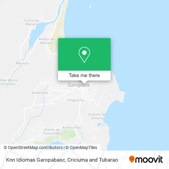 Knn Idiomas Garopabasc map