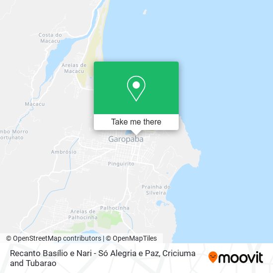 Recanto Basílio e Nari - Só Alegria e Paz map