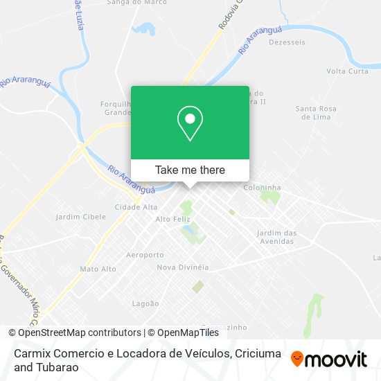 Carmix Comercio e Locadora de Veículos map
