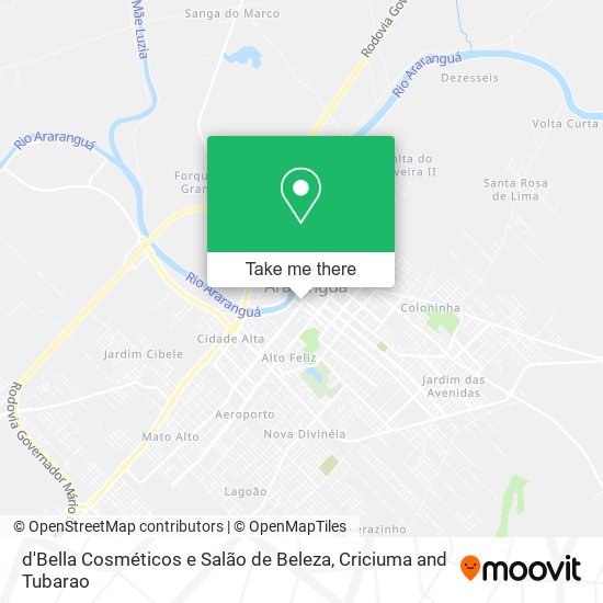 d'Bella Cosméticos e Salão de Beleza map