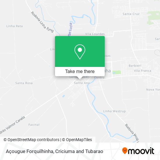 Açougue Forquilhinha map