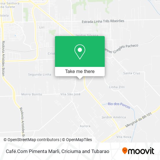 Café.Com Pimenta Marli map
