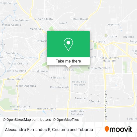 Alexsandro Fernandes R map
