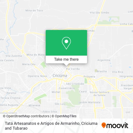 Tatá Artesanatos e Artigos de Armarinho map