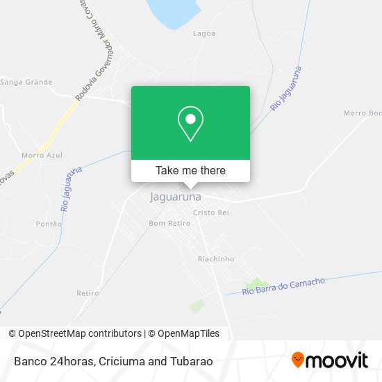 Banco 24horas map