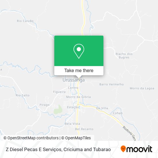 Z Diesel Pecas E Serviços map