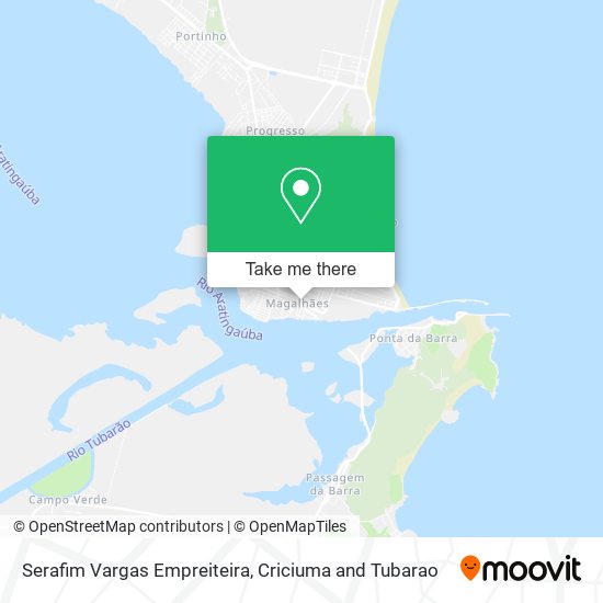 Serafim Vargas Empreiteira map
