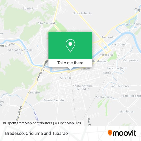 Bradesco map