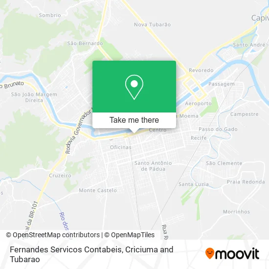 Fernandes Servicos Contabeis map