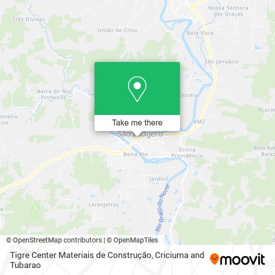 Tigre Center Materiais de Construção map