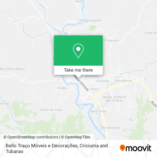 Bello Traço Móveis e Decorações map