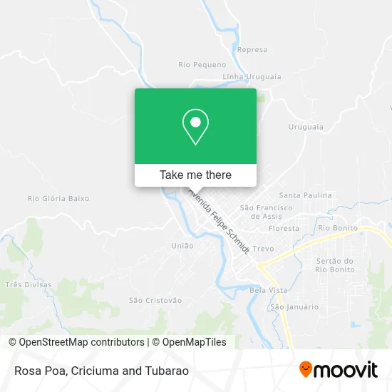 Rosa Poa map