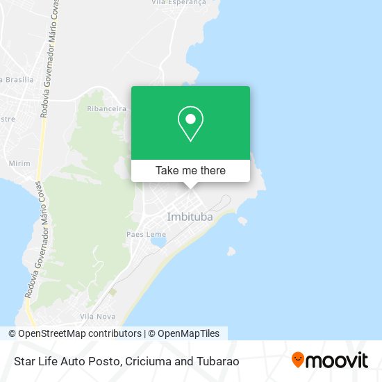 Star Life Auto Posto map