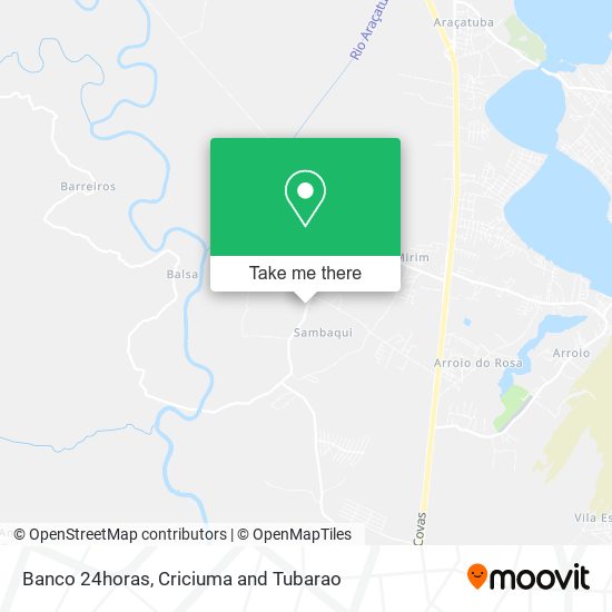 Banco 24horas map