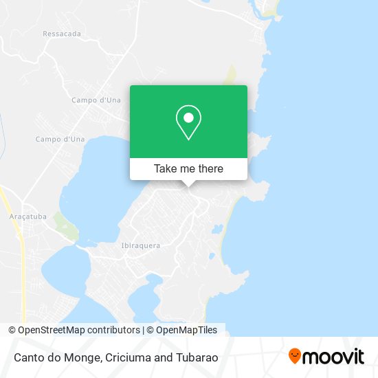 Canto do Monge map