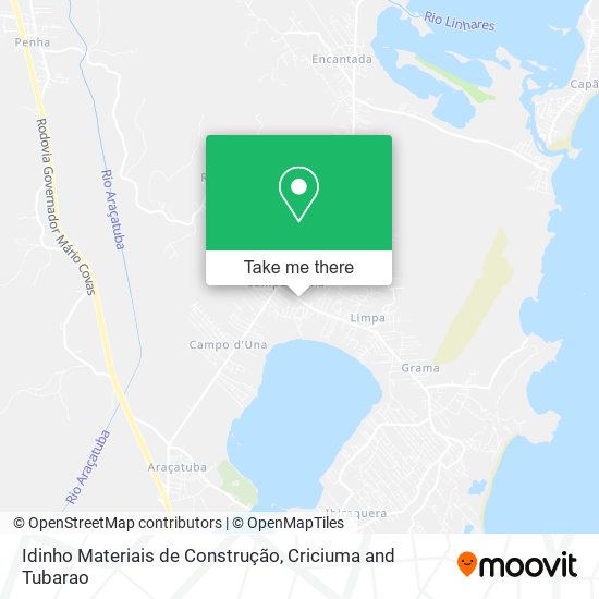 Idinho Materiais de Construção map